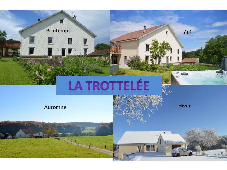 Chambres Et Table D'Hotes La Trottelee Bellefontaine  Экстерьер фото